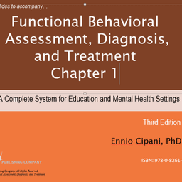 Cover art for Week 3: Understanding Behavior Functions and Motivating Operations